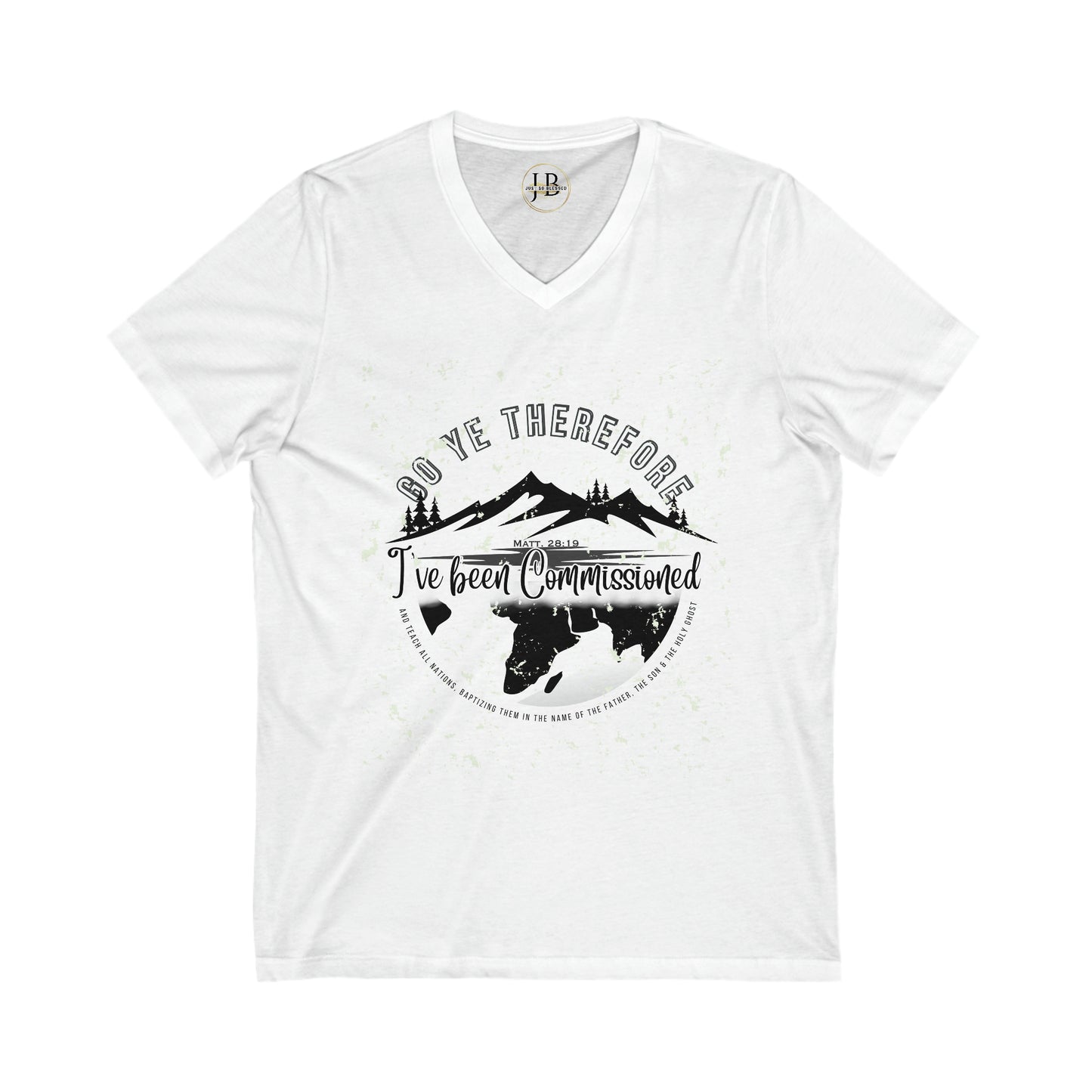 I've been Commissioned - Jersey V-Neck Tee (Unisex)