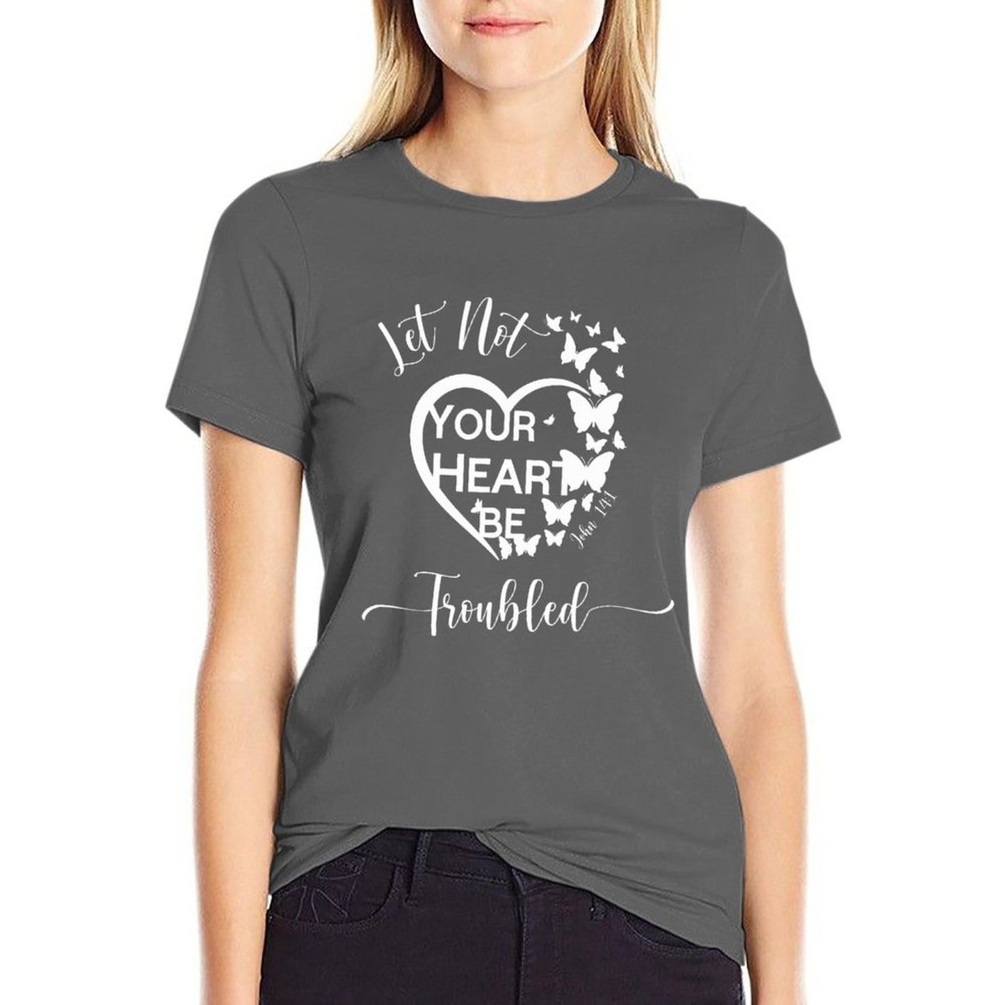 Heart Trouble - Women's 100% Cotton Tee