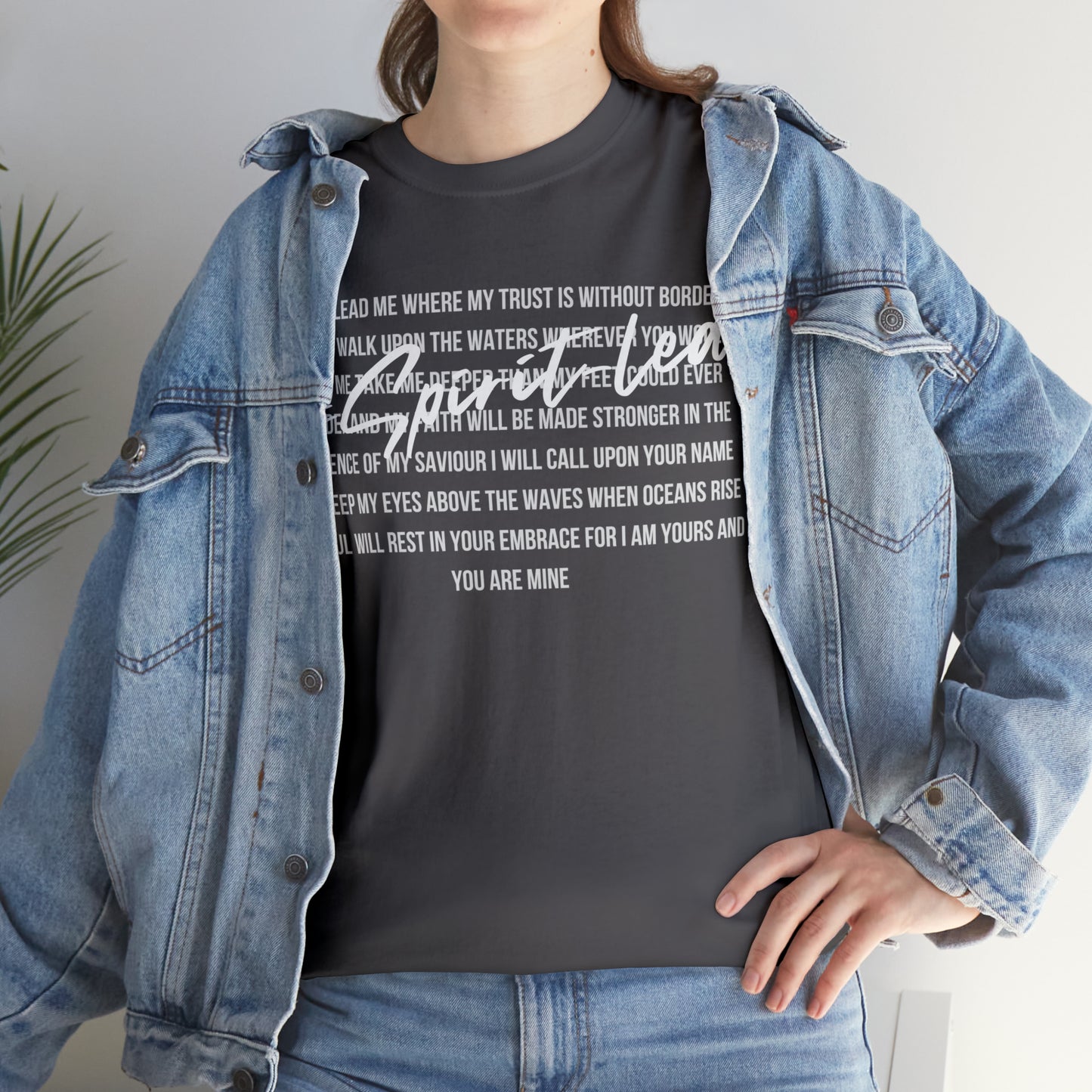 Spirit Lead Me - Heavy Cotton Tee (Unisex)