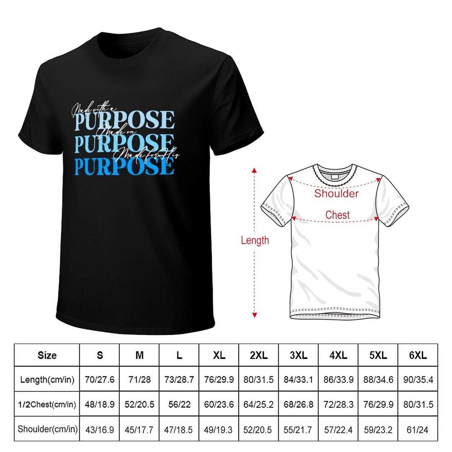 Minimalist on Purpose - Men's Cotton Tee Shirt