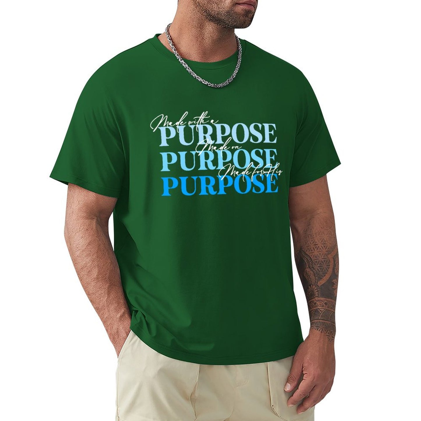 Minimalist on Purpose - Men's Cotton Tee Shirt