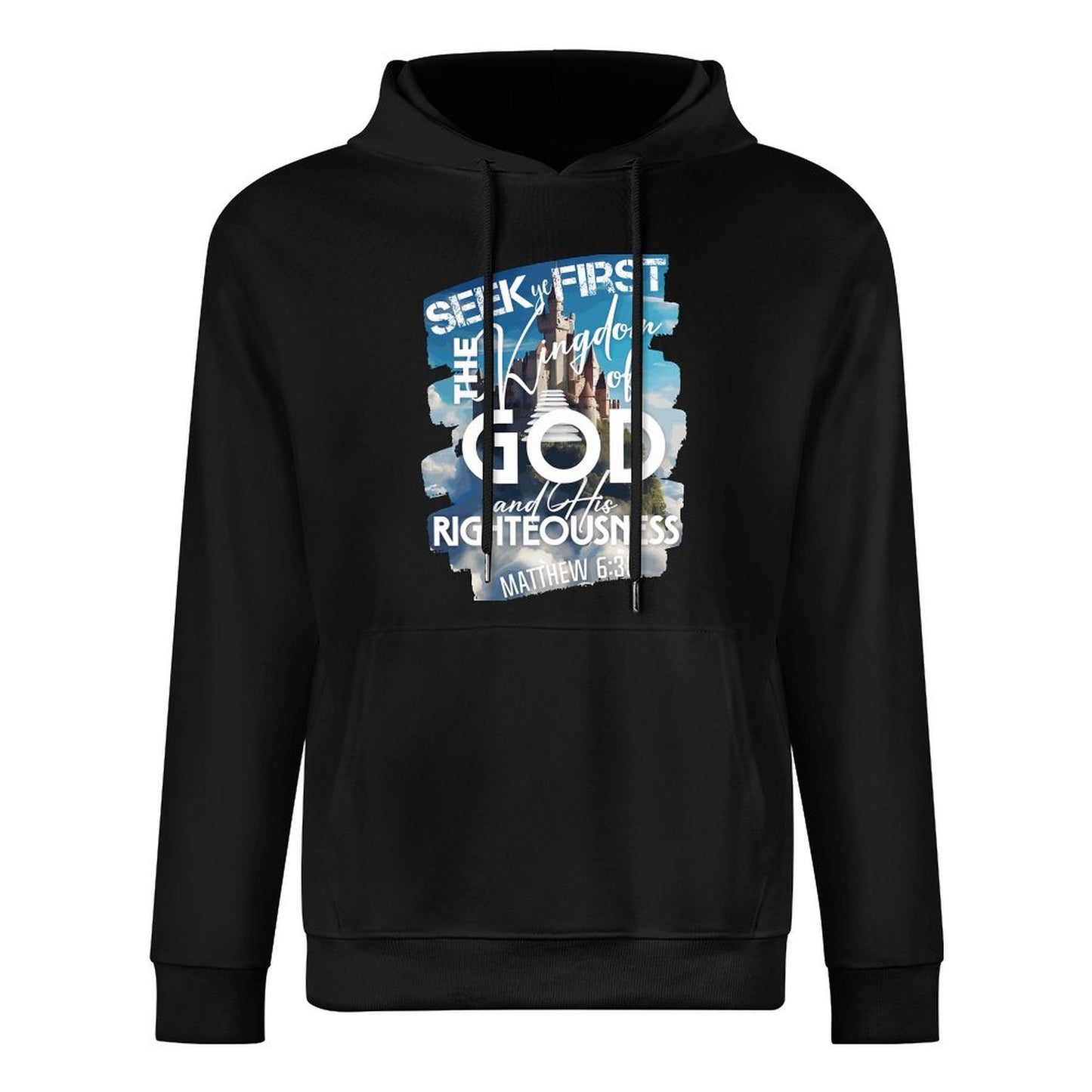 Kingdom of God - Cotton Hoodie with Pocket