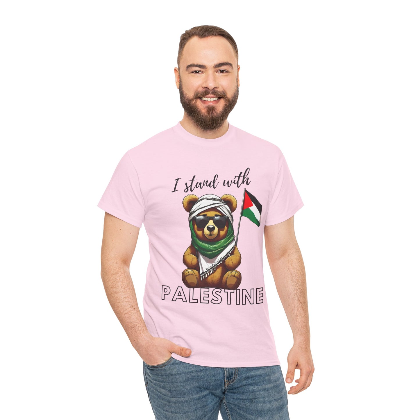 Teddy Palestine - Unisex Cotton Tee
