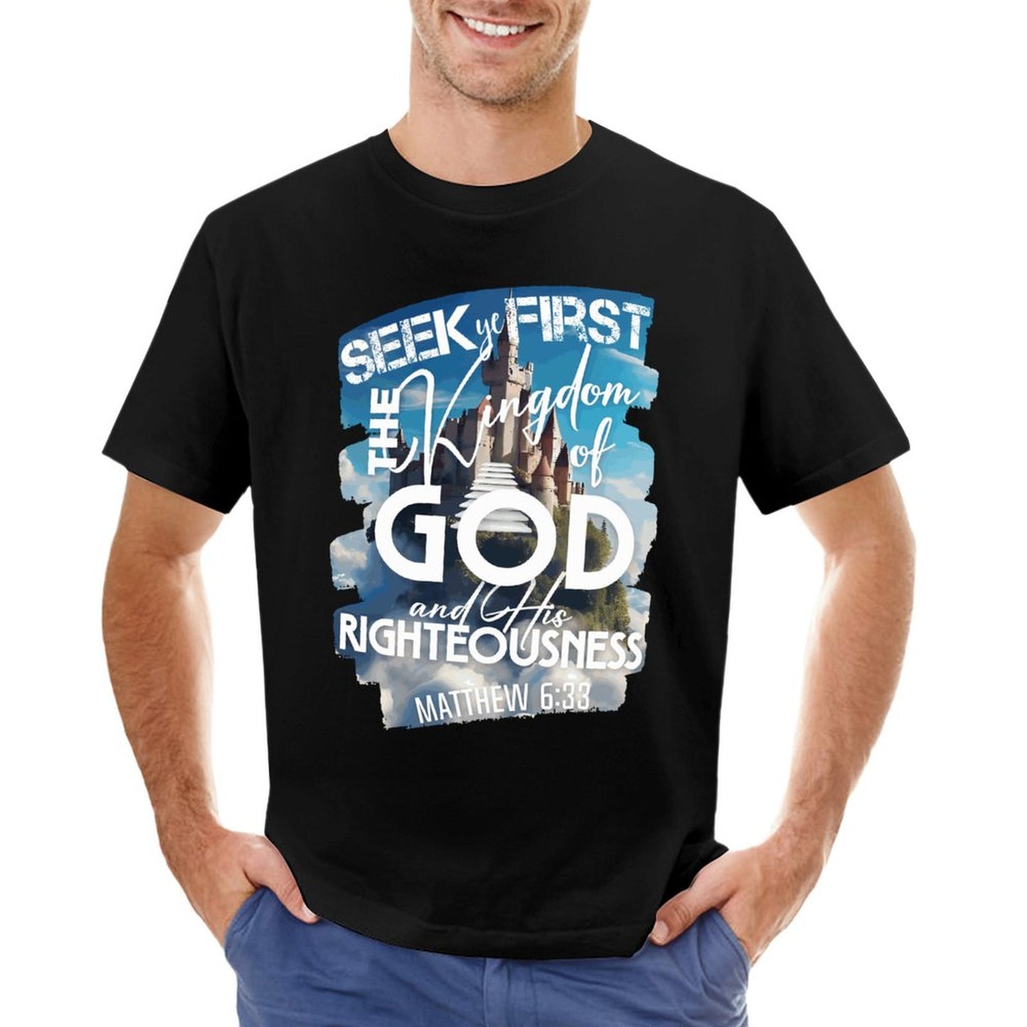 Kingdom of God - Men's Cotton Tee Shirt