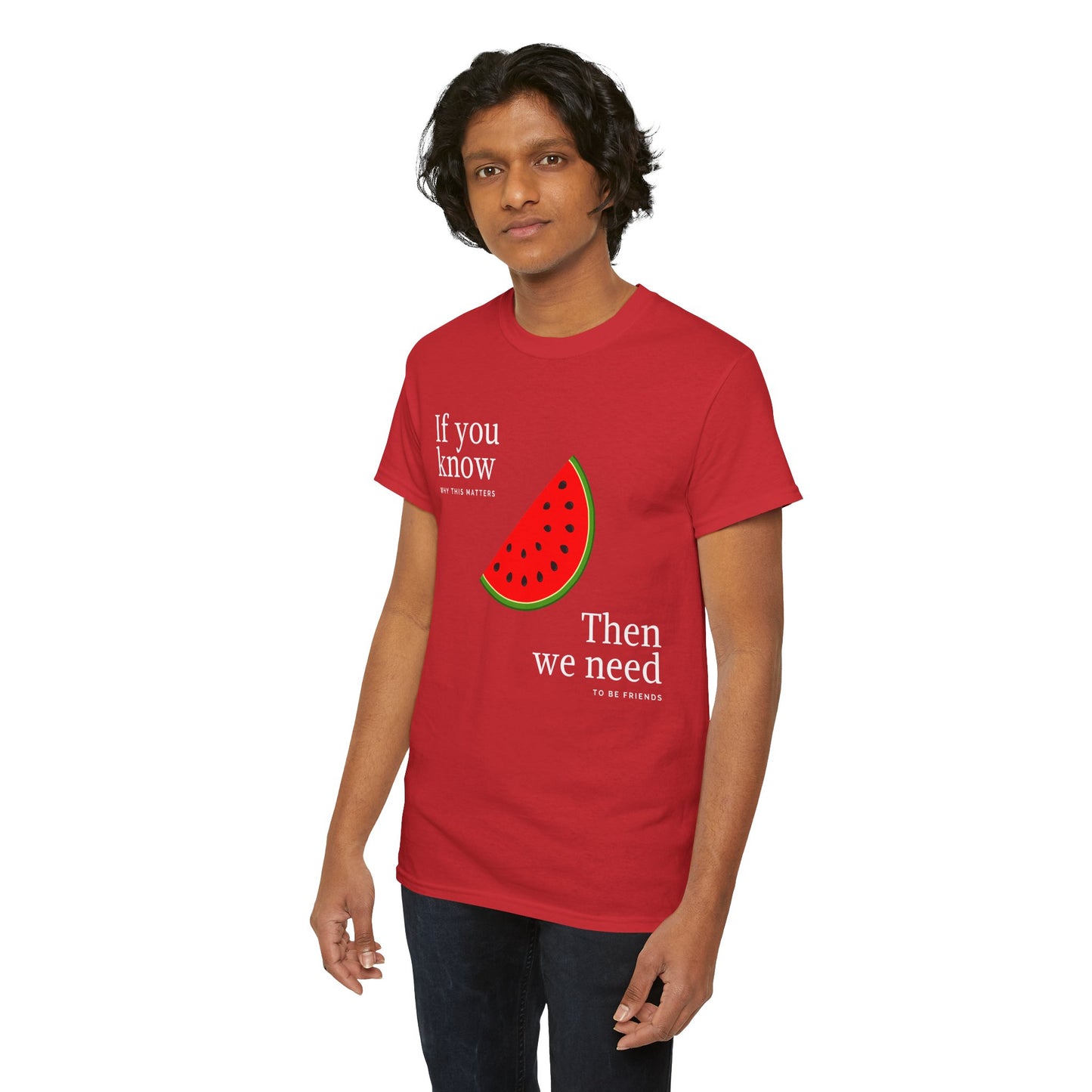 Friend Finder - Unisex Cotton Tee