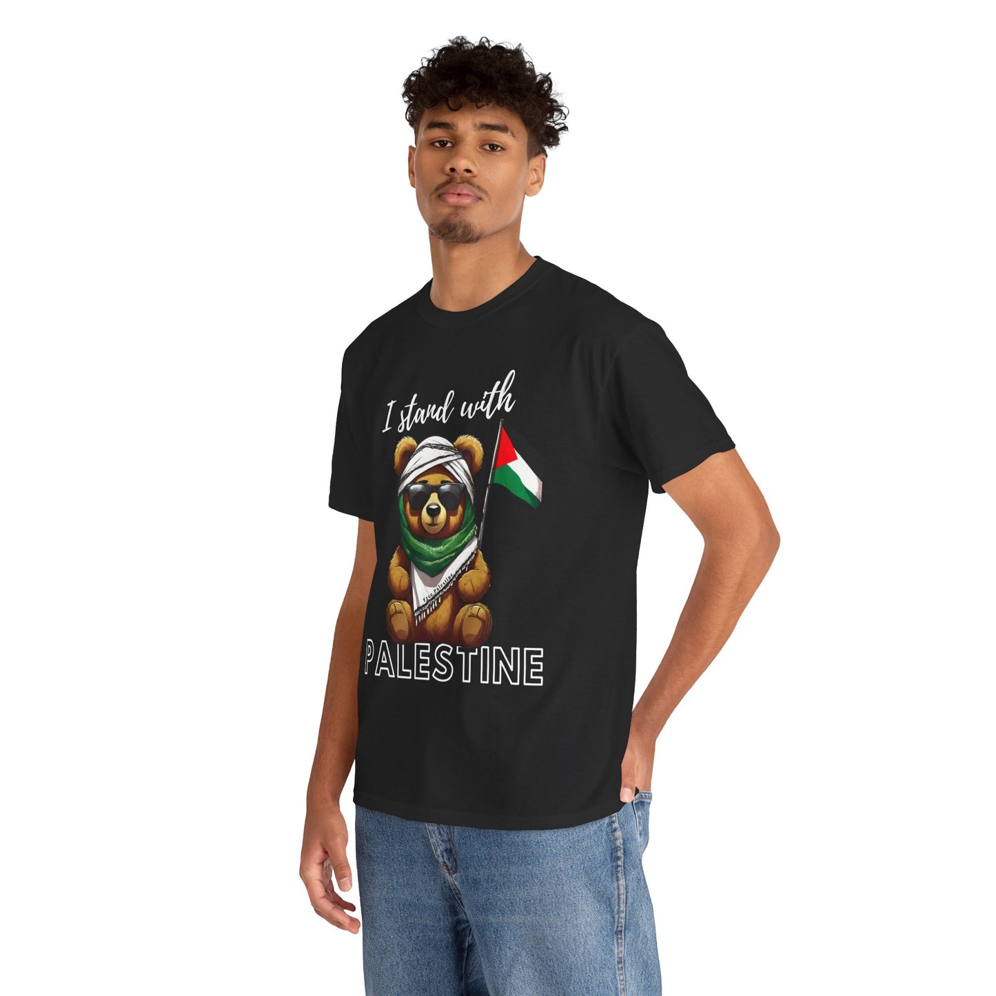 Teddy Palestine - Unisex Cotton Tee
