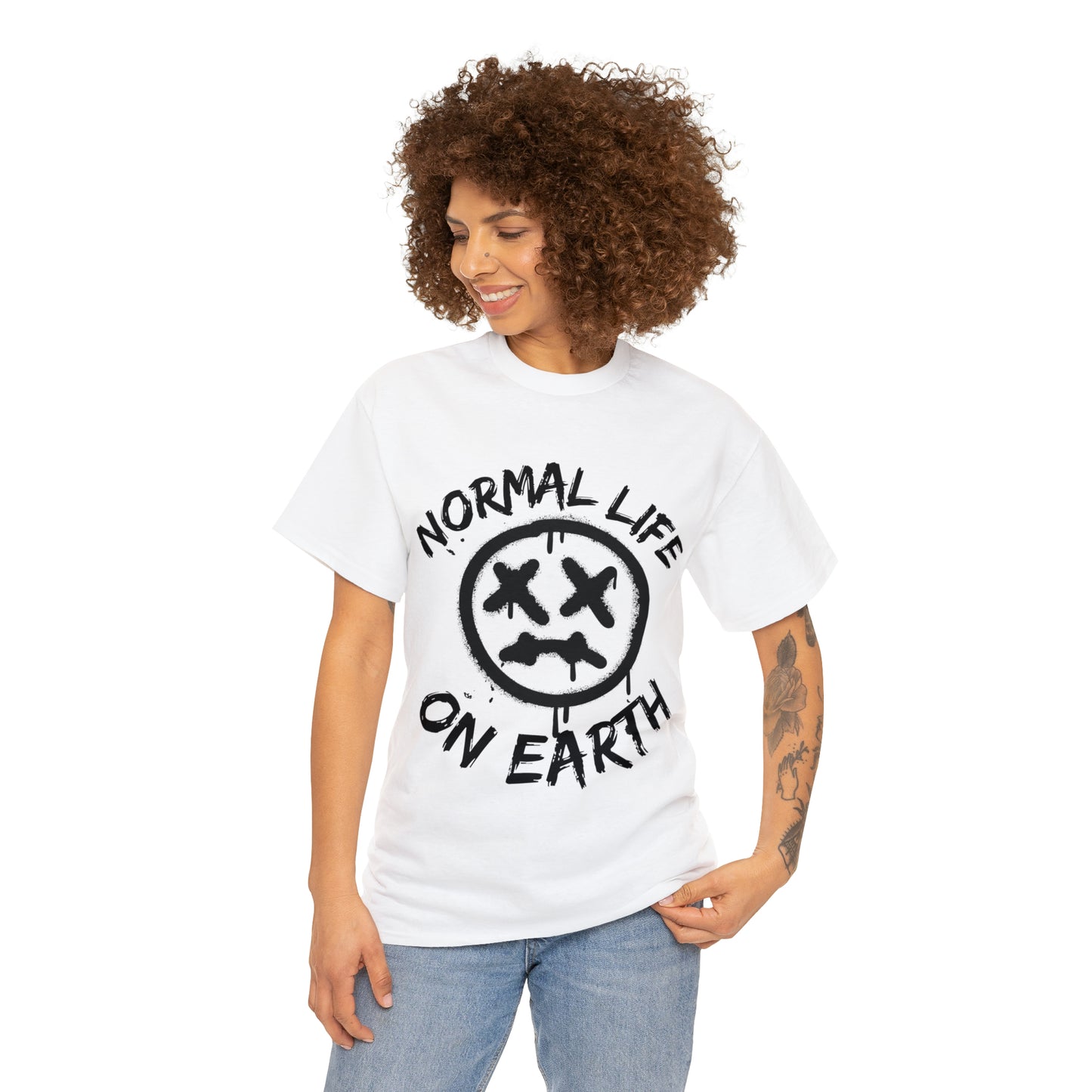 "Normal" - Heavy Cotton Tee (Unisex)