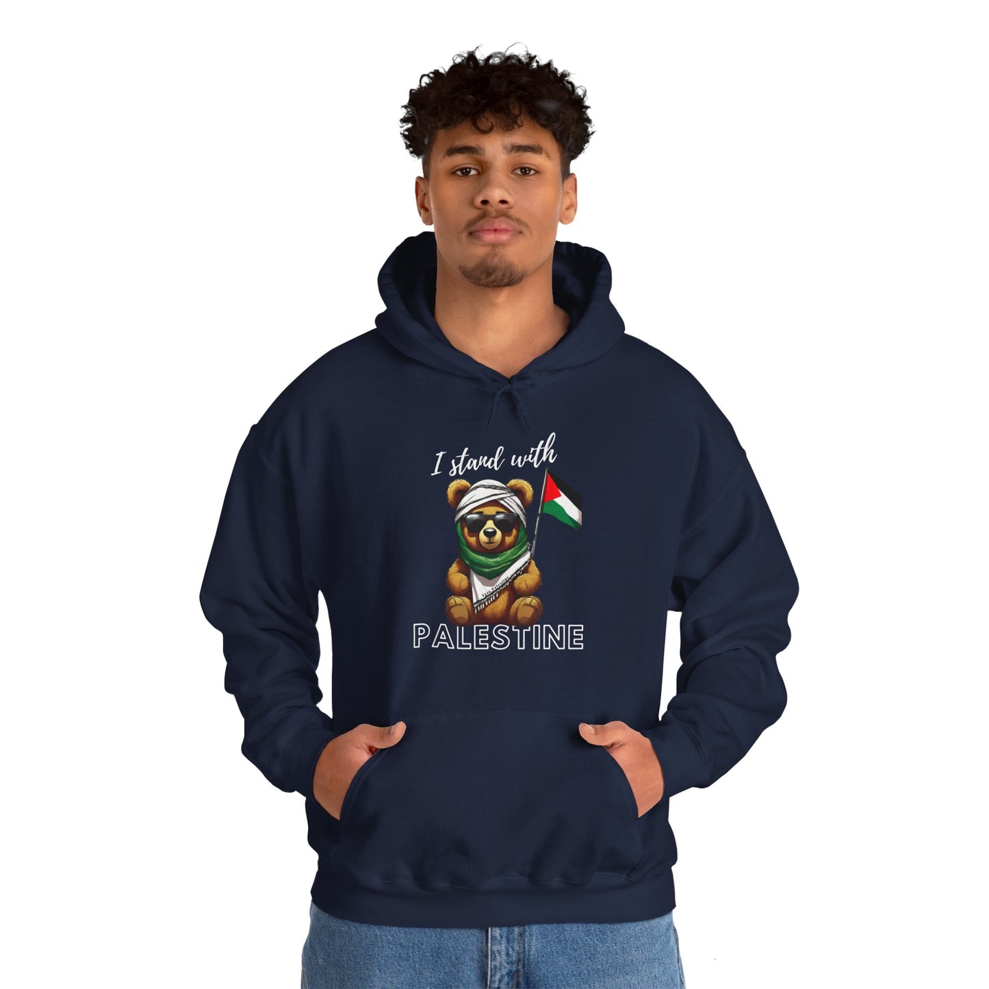 Teddy Palestine - Unisex Hooded Sweatshirt