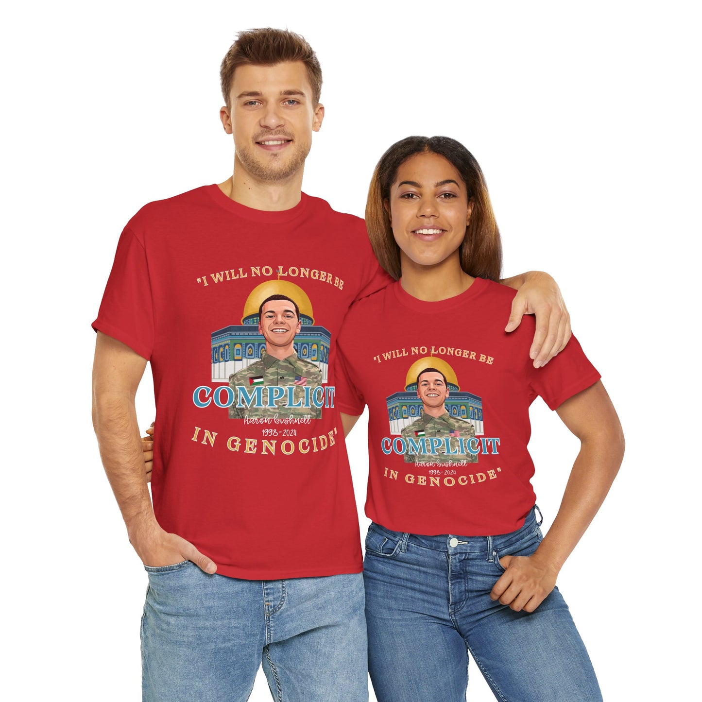Aaron & TelAviv - Unisex Cotton Tee