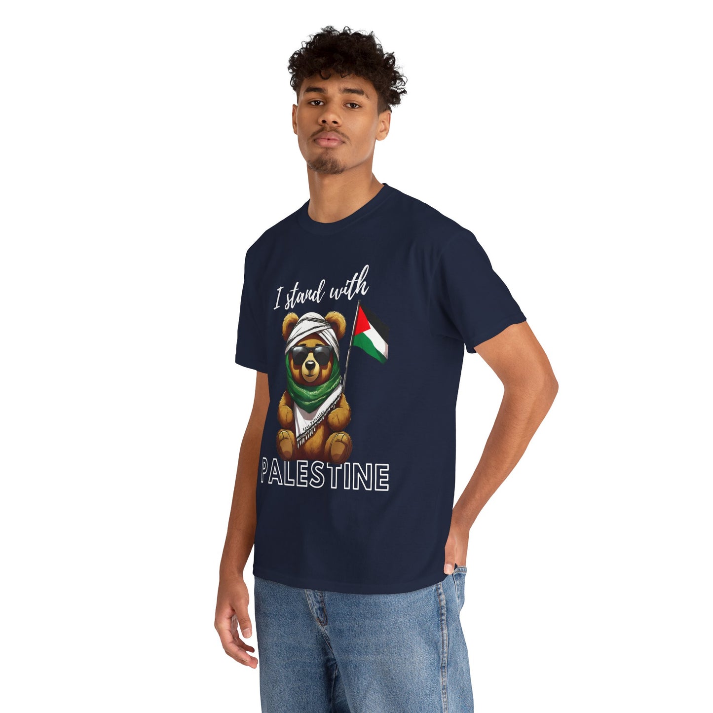 Teddy Palestine - Unisex Cotton Tee