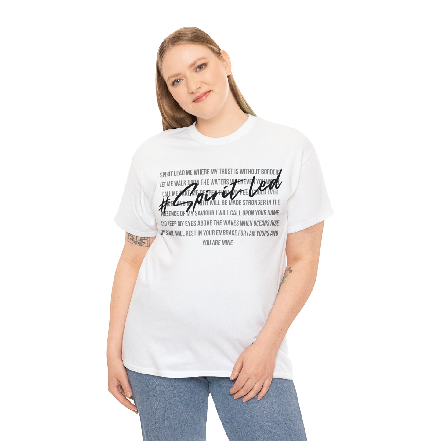 Spirit Lead Me - Heavy Cotton Tee (Unisex)