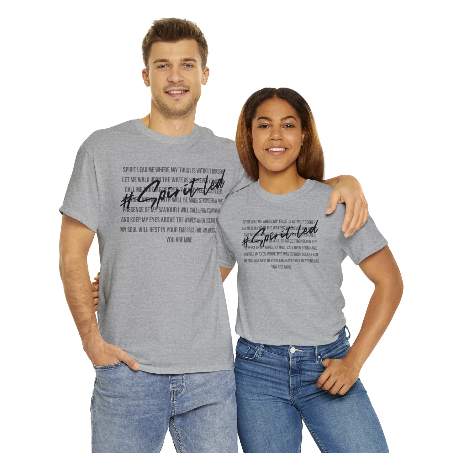 Spirit Lead Me - Heavy Cotton Tee (Unisex)