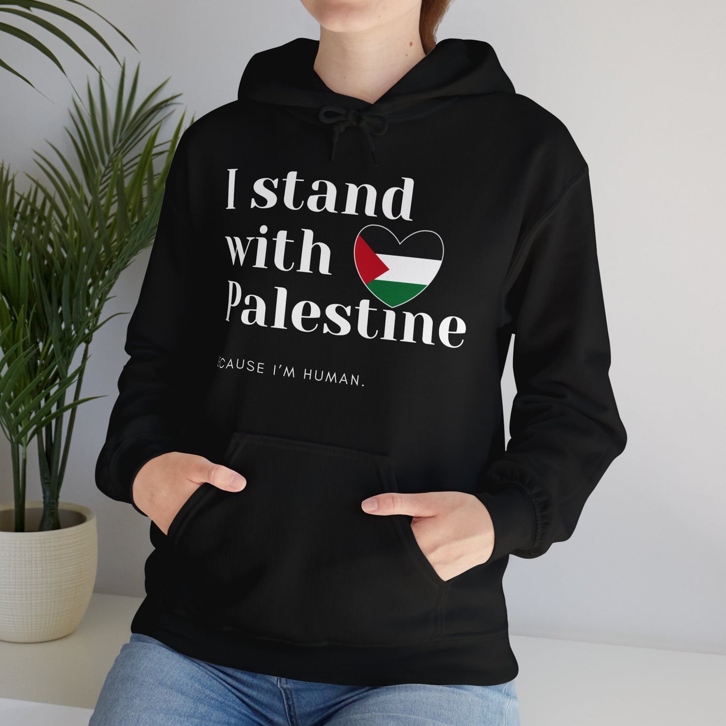 Because I'm Human - Unisex Hooded Sweatshirt