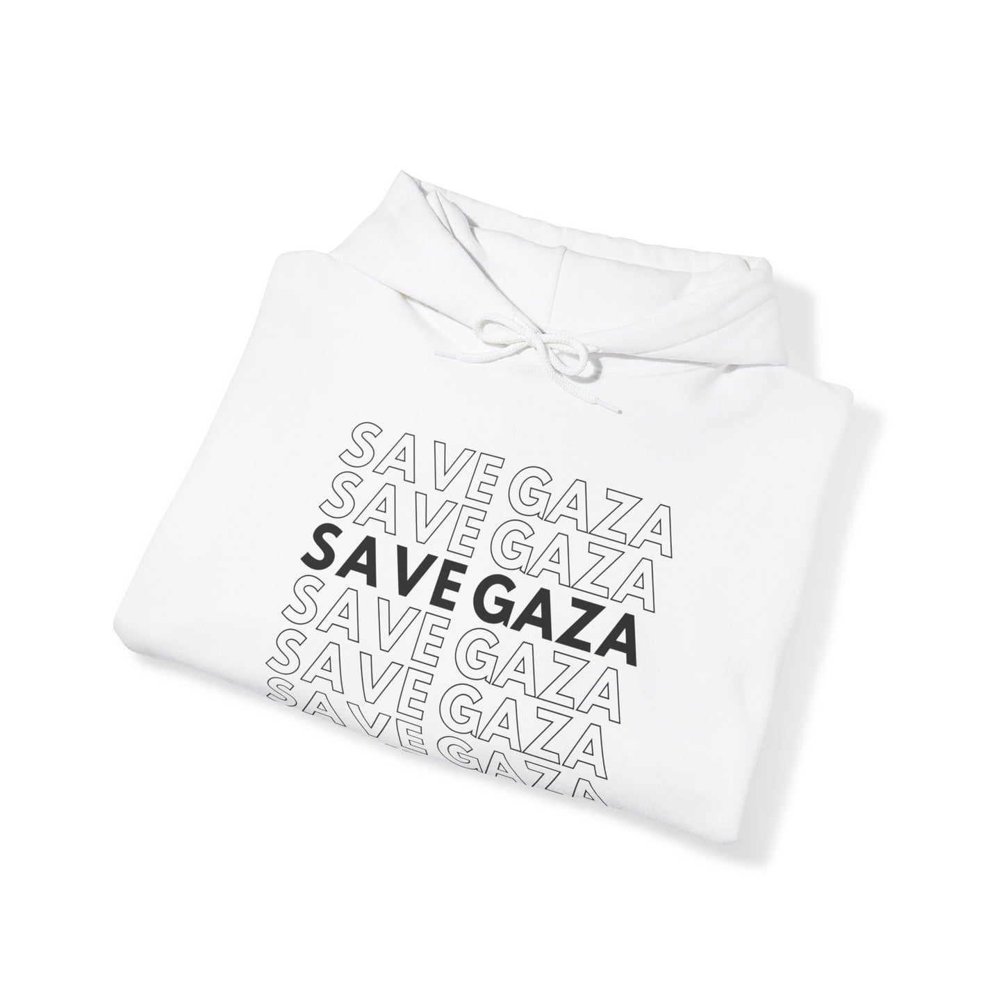 Save Gaza - Unisex Hooded Sweatshirt