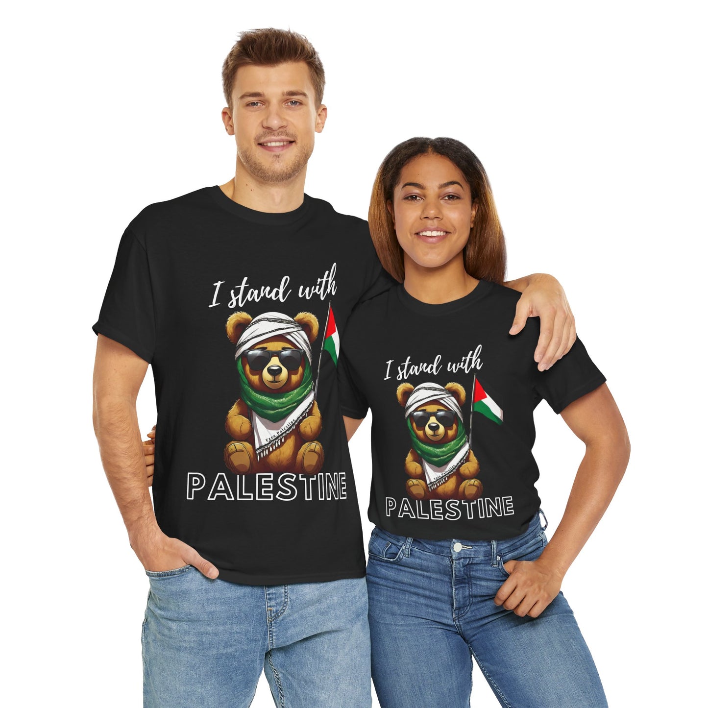 Teddy Palestine - Unisex Cotton Tee