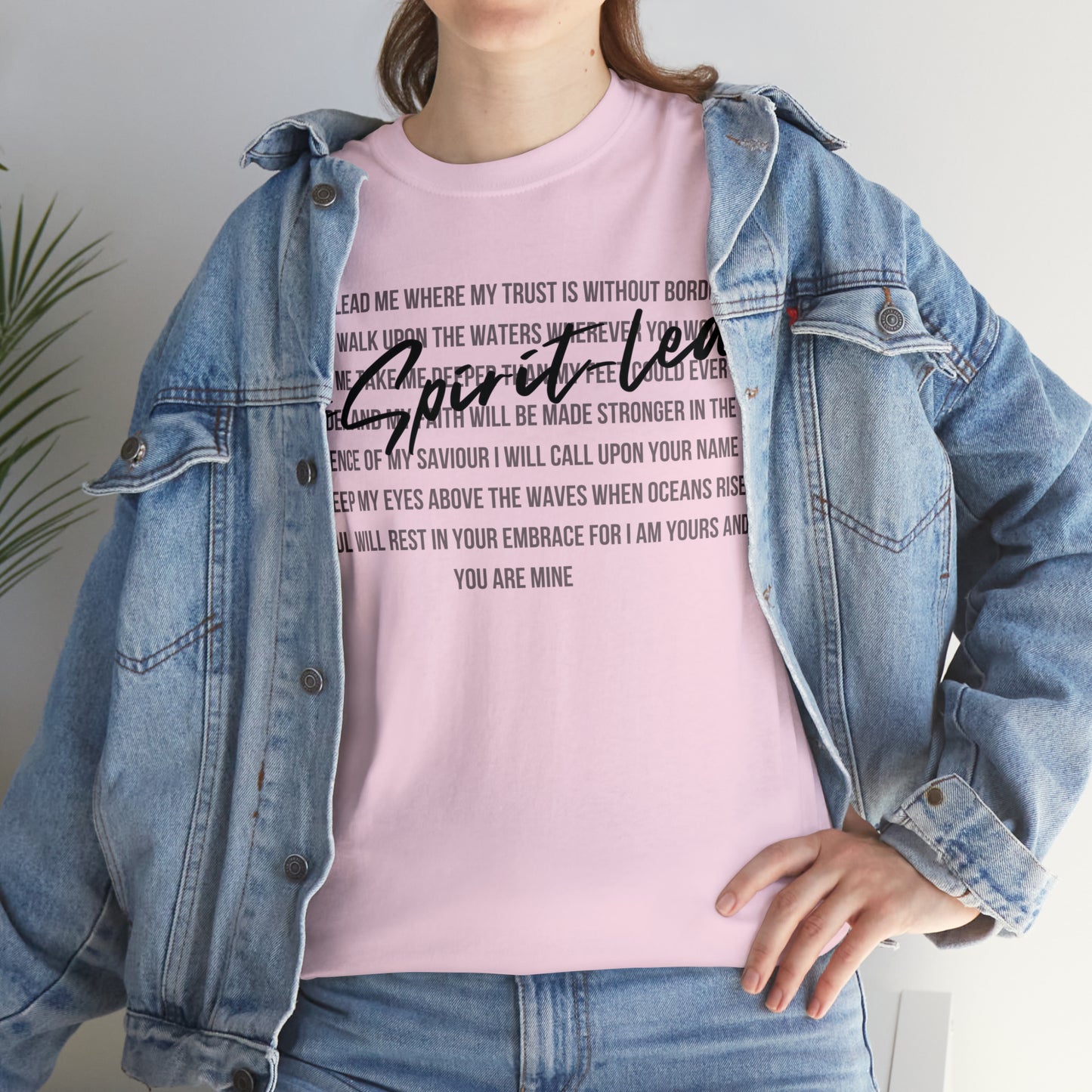 Spirit Lead Me - Heavy Cotton Tee (Unisex)