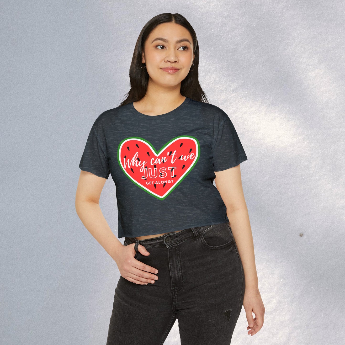 Get Along - Women's Festival Crop Top