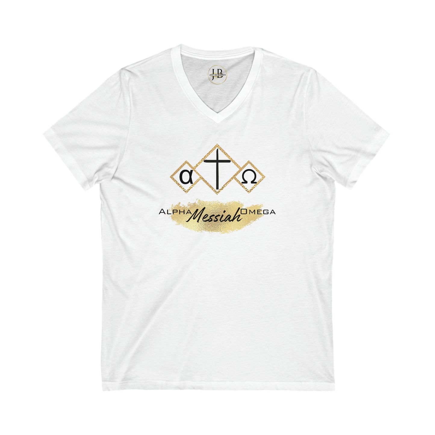 Alpha/Omega - Jersey V-Neck Tee (Unisex)