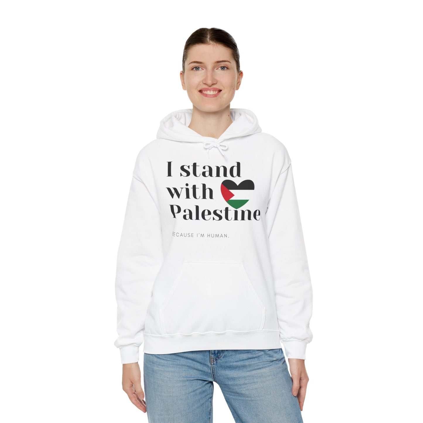 Because I'm Human - Unisex Hooded Sweatshirt