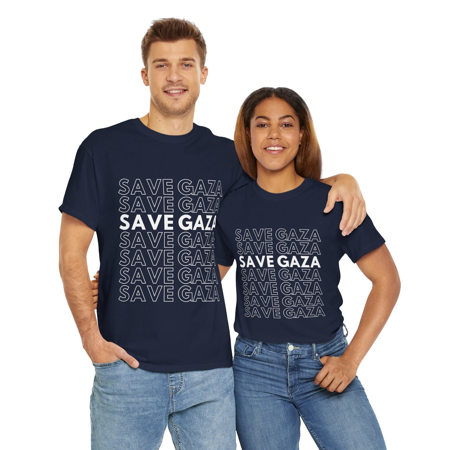 Save Gaza - Unisex Cotton Tee