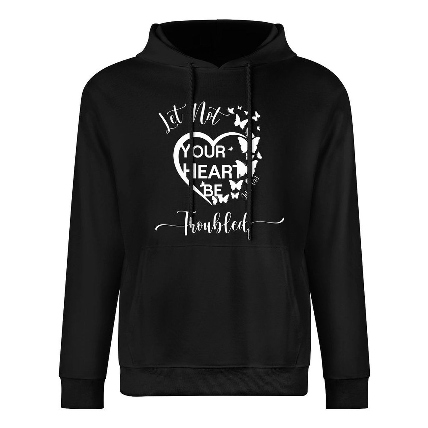 Heart Trouble - Cotton Hoodie with Pocket