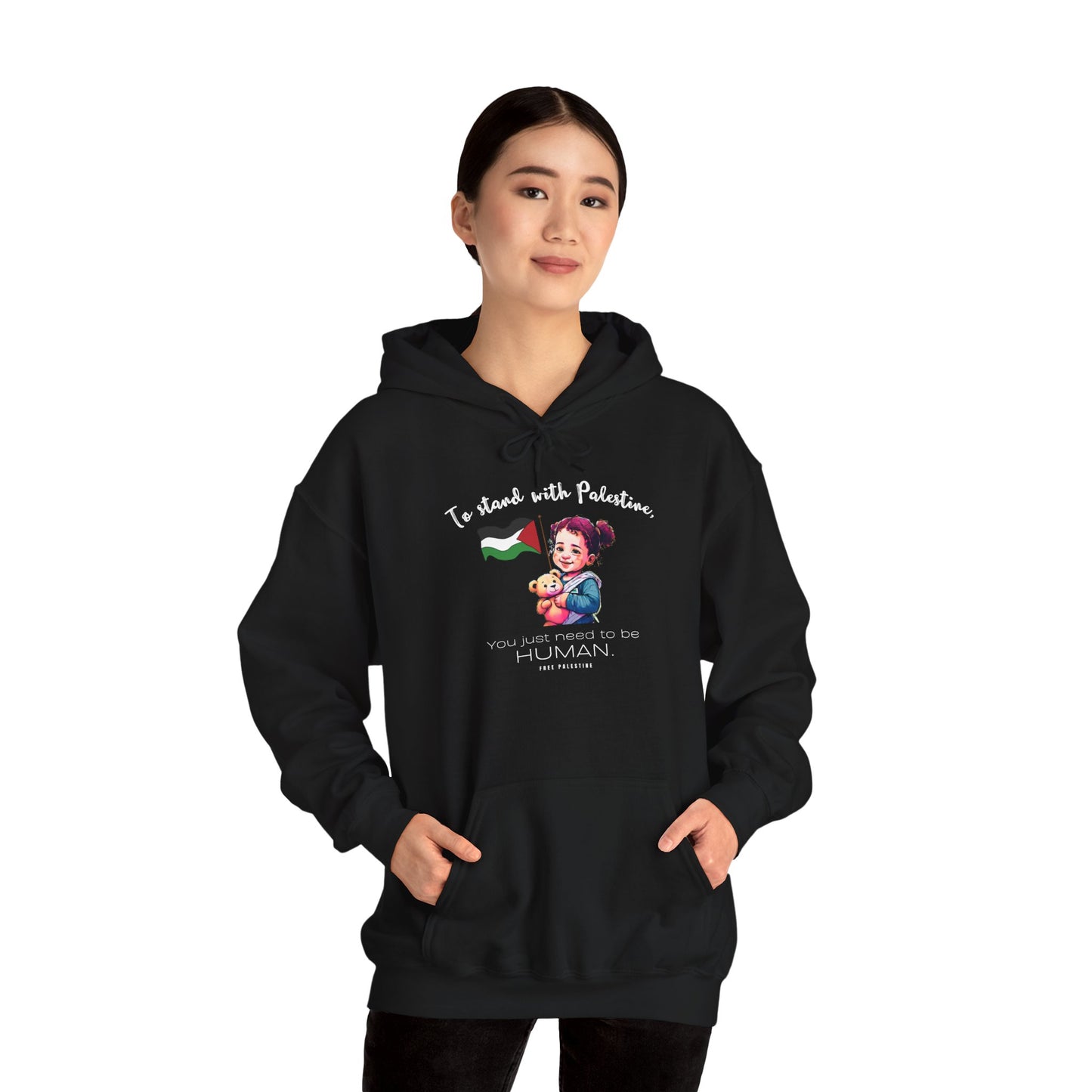Human - Unisex Hooded Sweatshirt