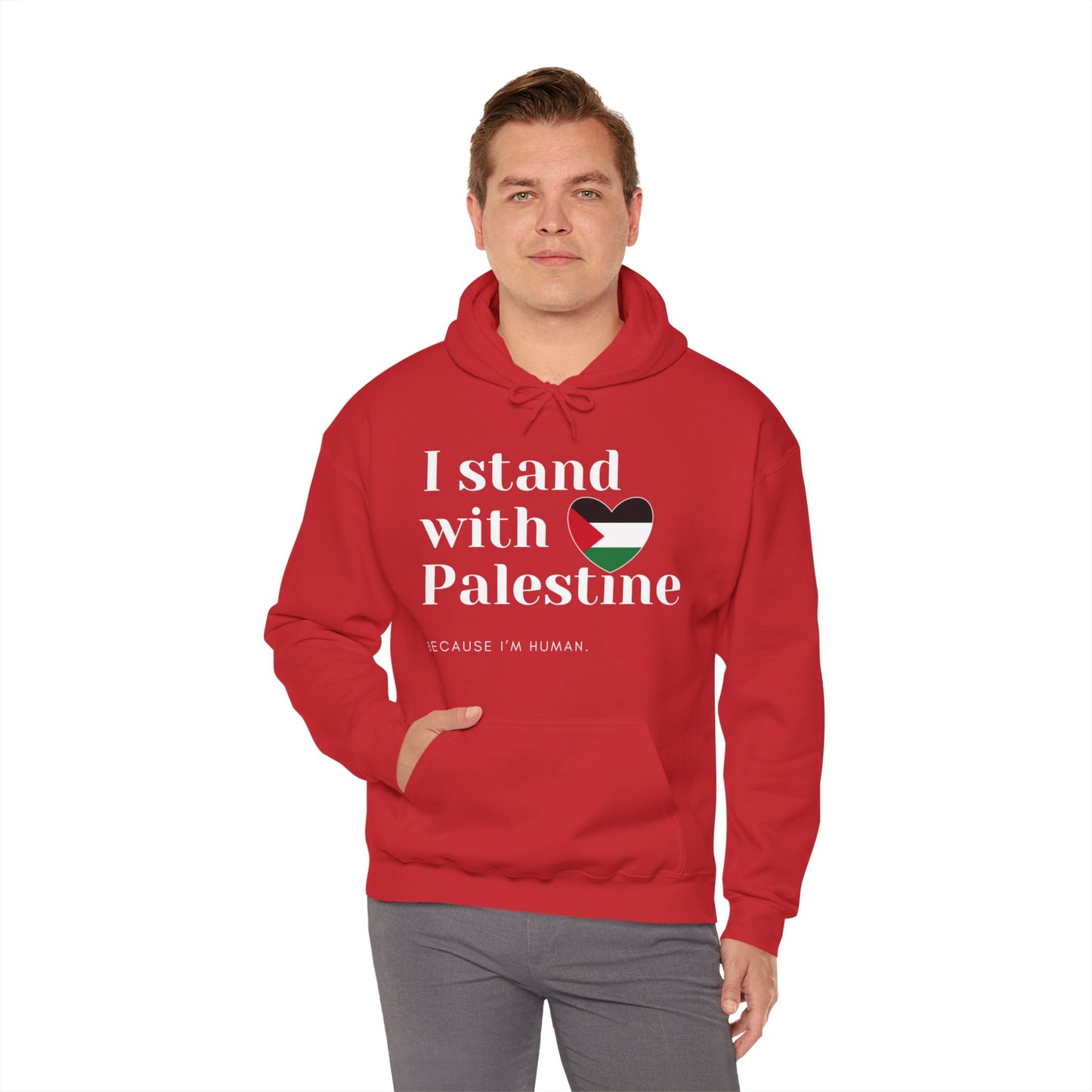 Because I'm Human - Unisex Hooded Sweatshirt