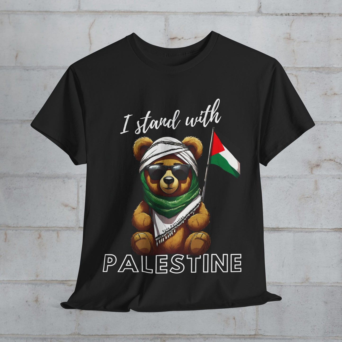 Teddy Palestine - Unisex Cotton Tee