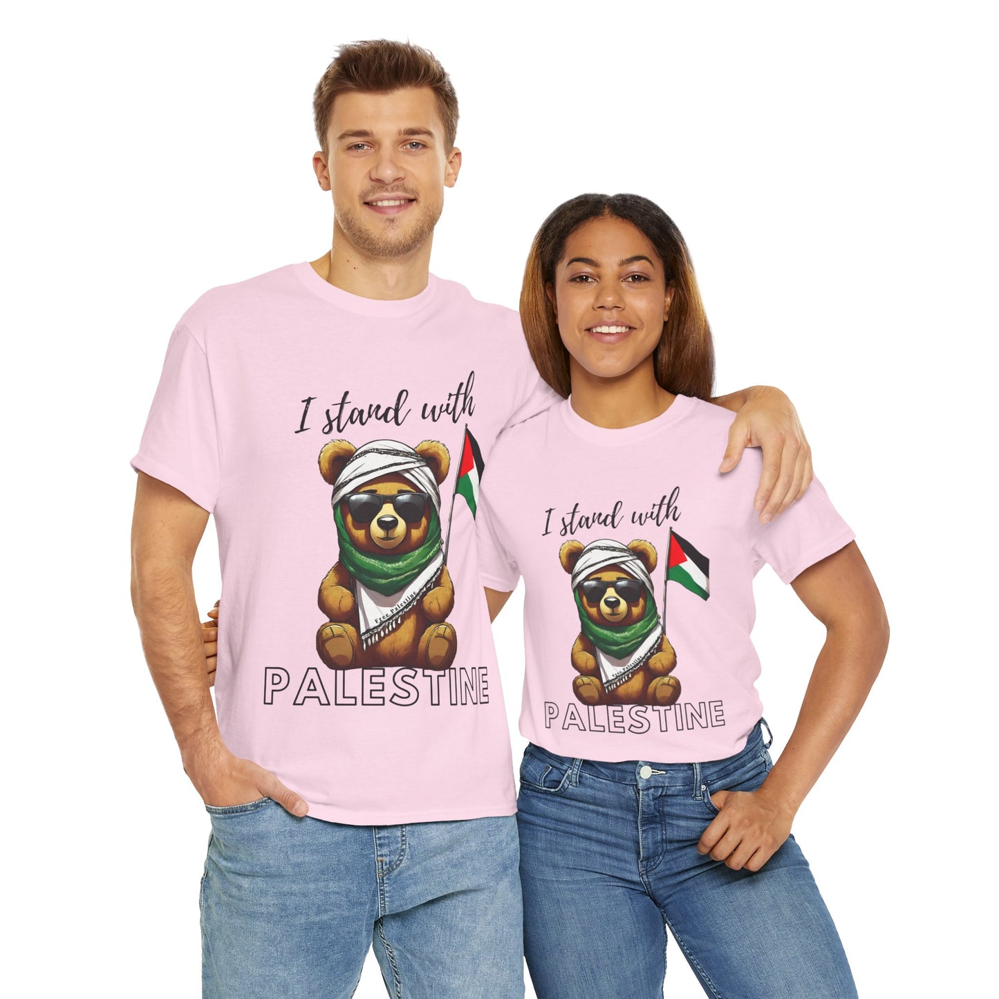 Teddy Palestine - Unisex Cotton Tee