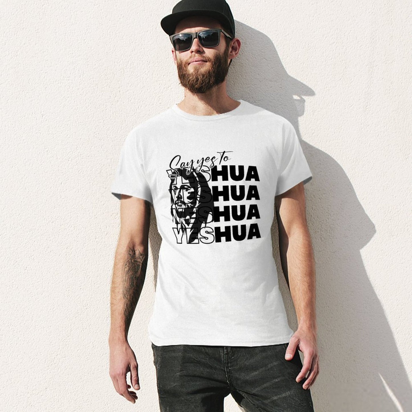 Say Yeshua - Men's Cotton Tee Shirt
