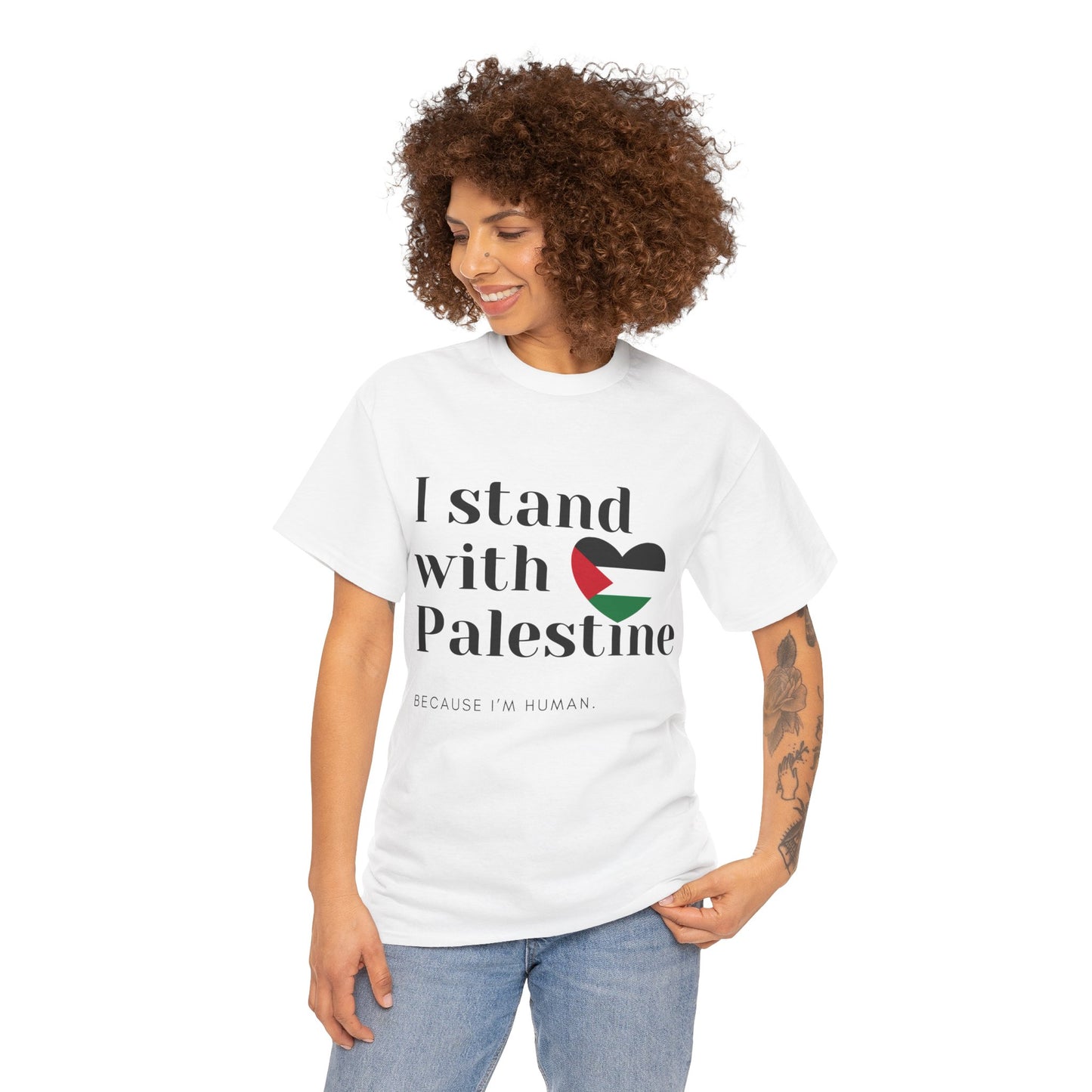 Because I'm Human - Unisex Cotton Tee