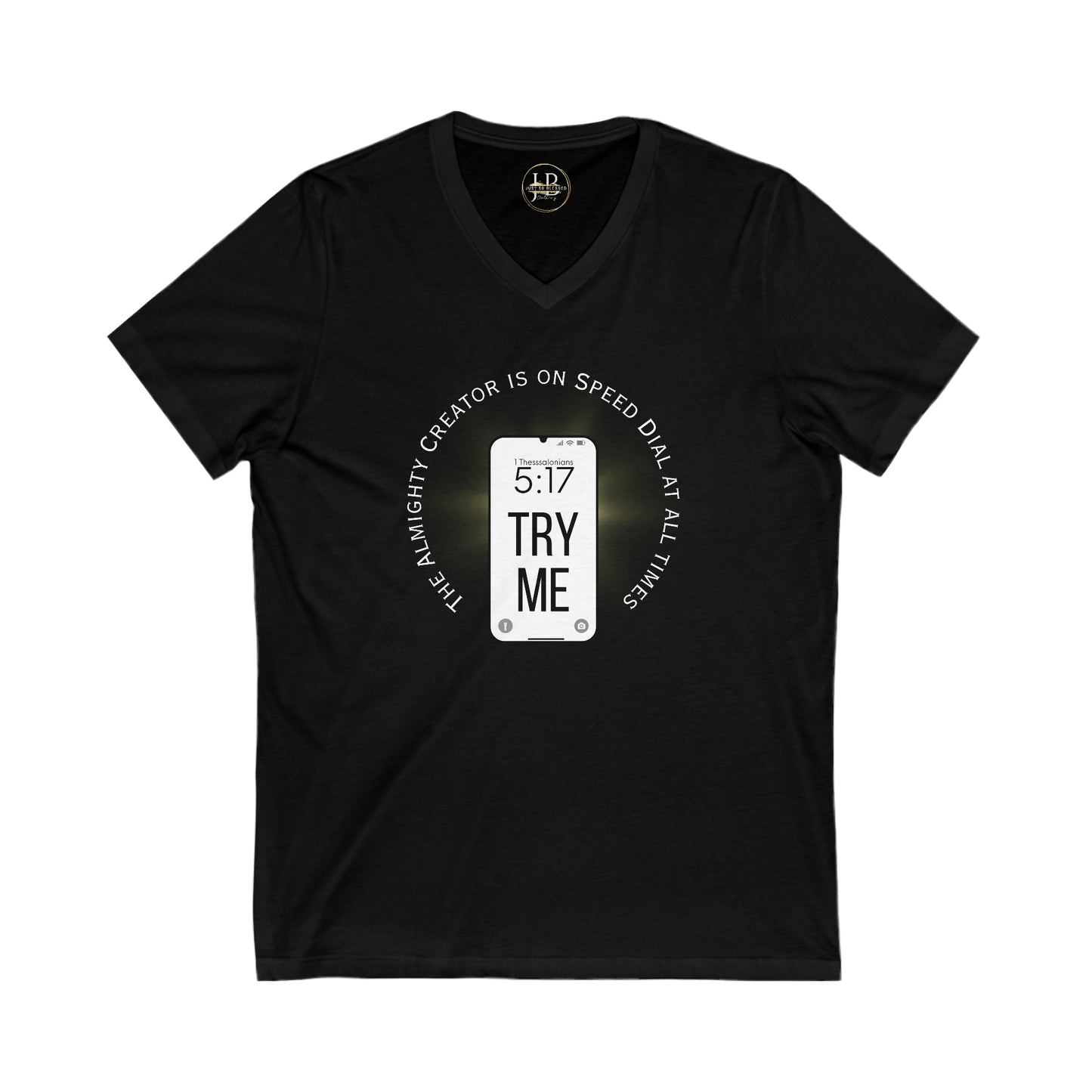Try Me - Jersey V-Neck Tee (Unisex)