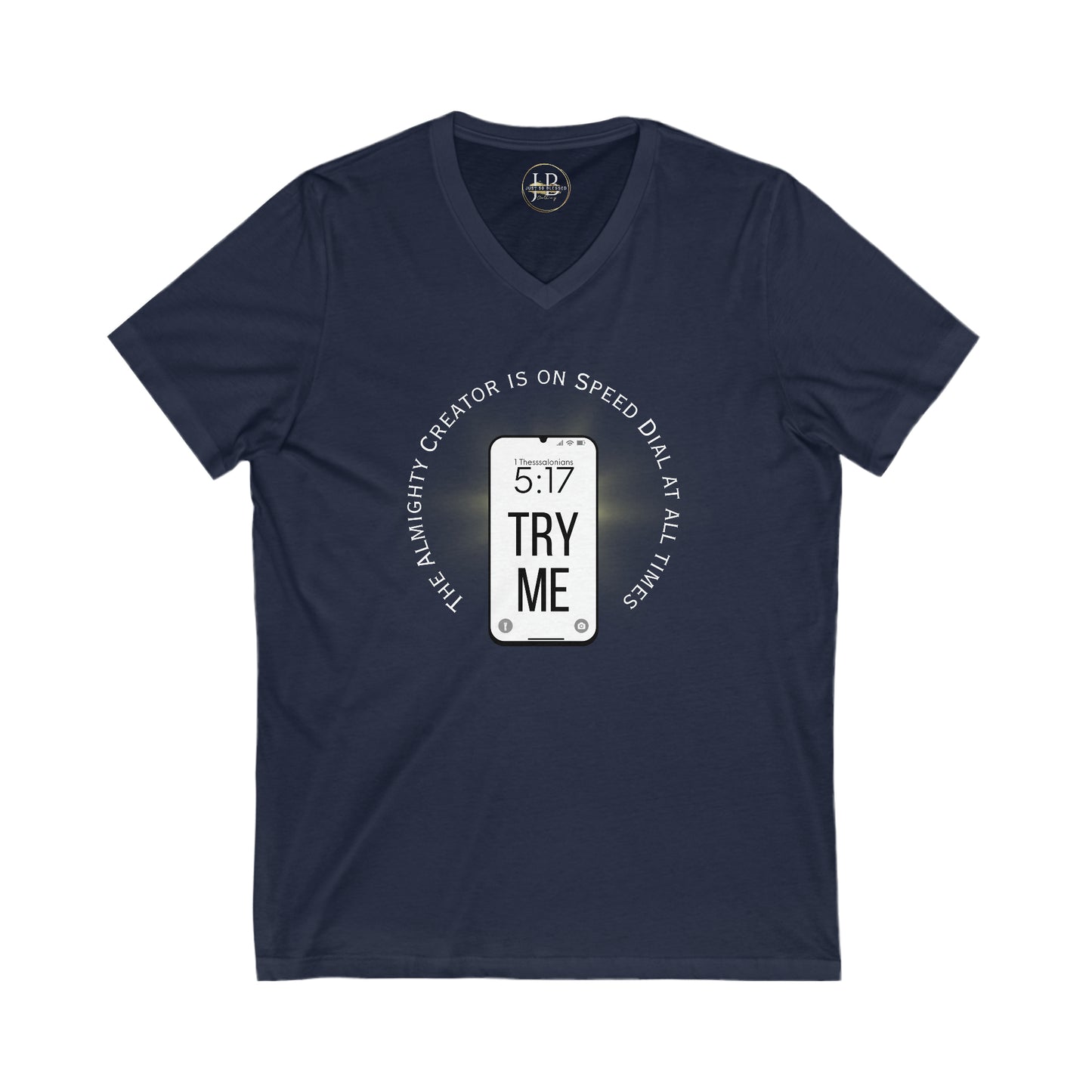 Try Me - Jersey V-Neck Tee (Unisex)