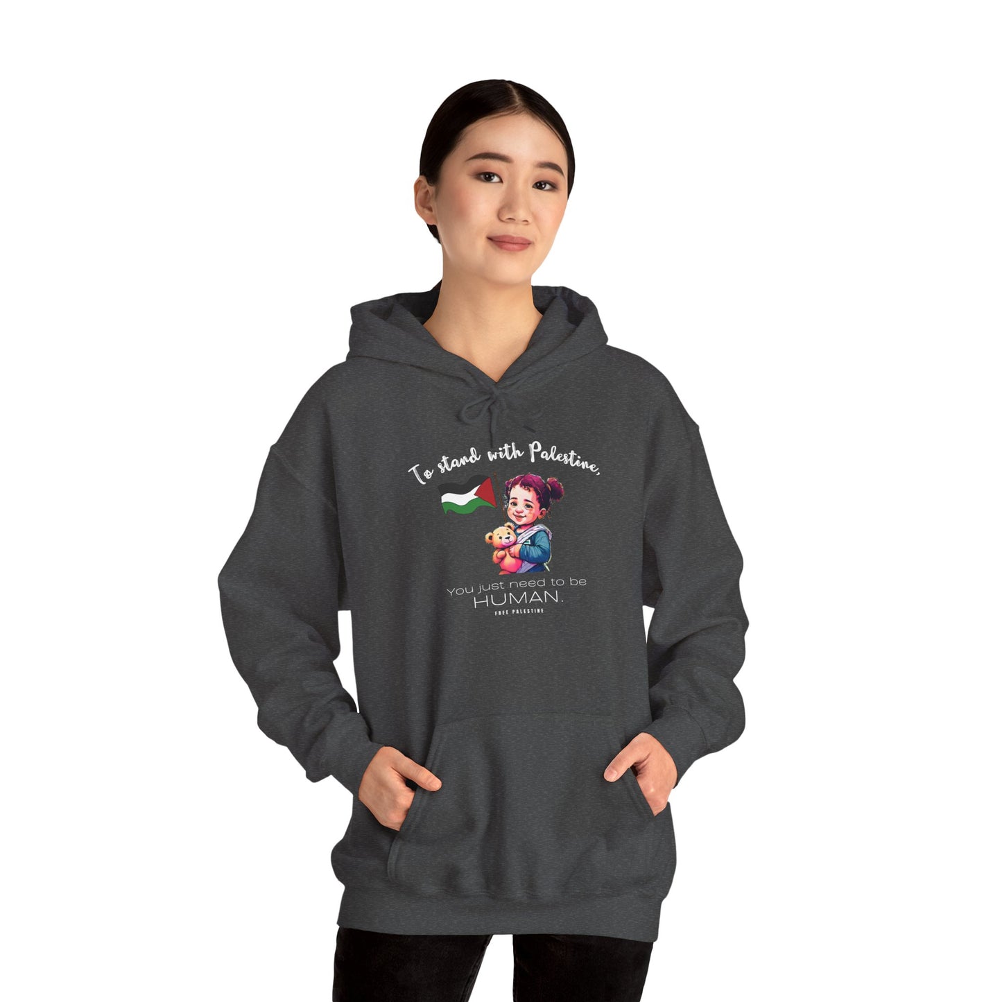 Human - Unisex Hooded Sweatshirt