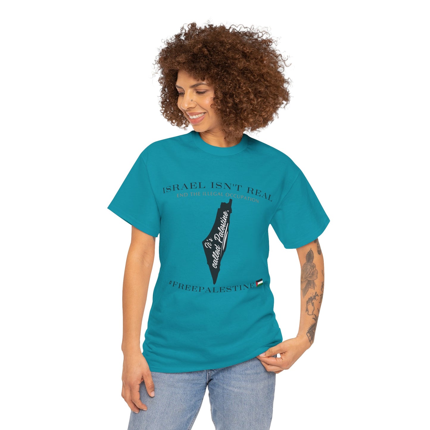 It's Called Palestine - Unisex Cotton Tee