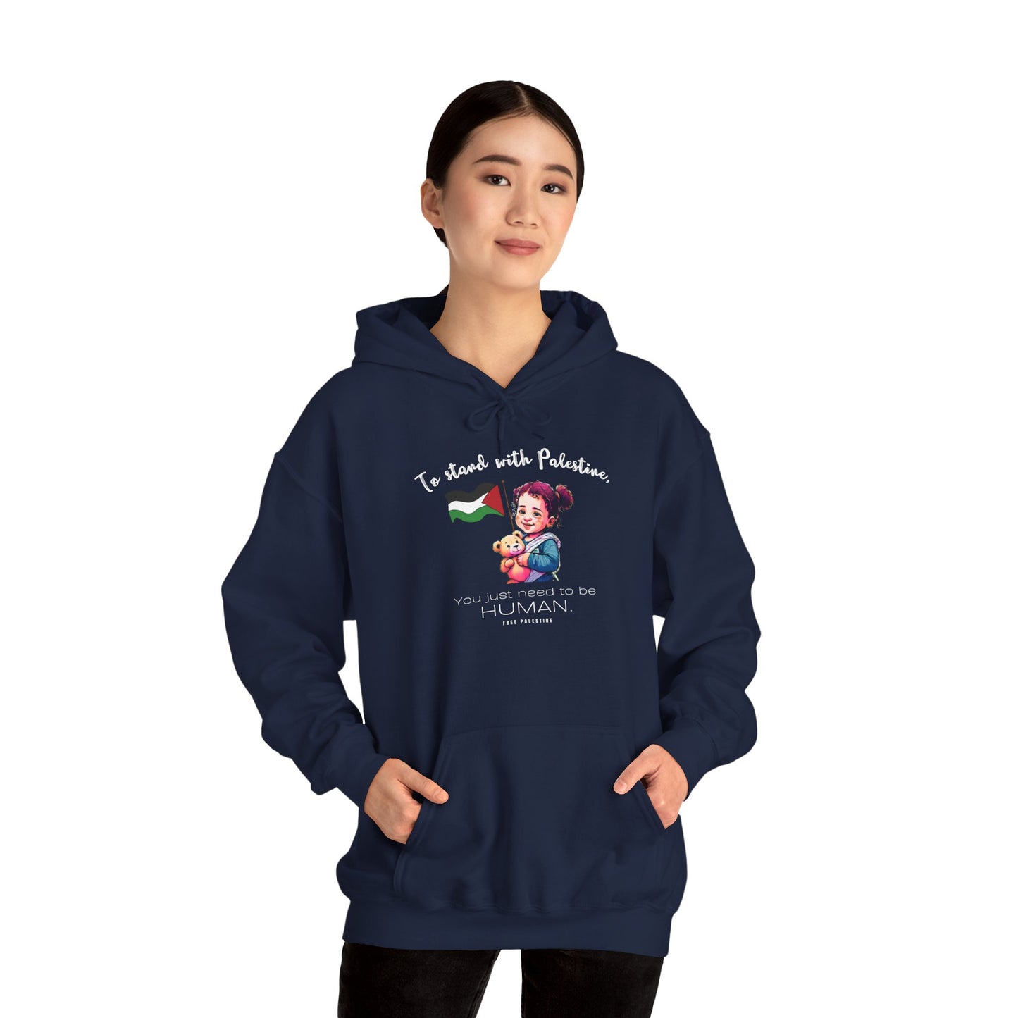 Human - Unisex Hooded Sweatshirt