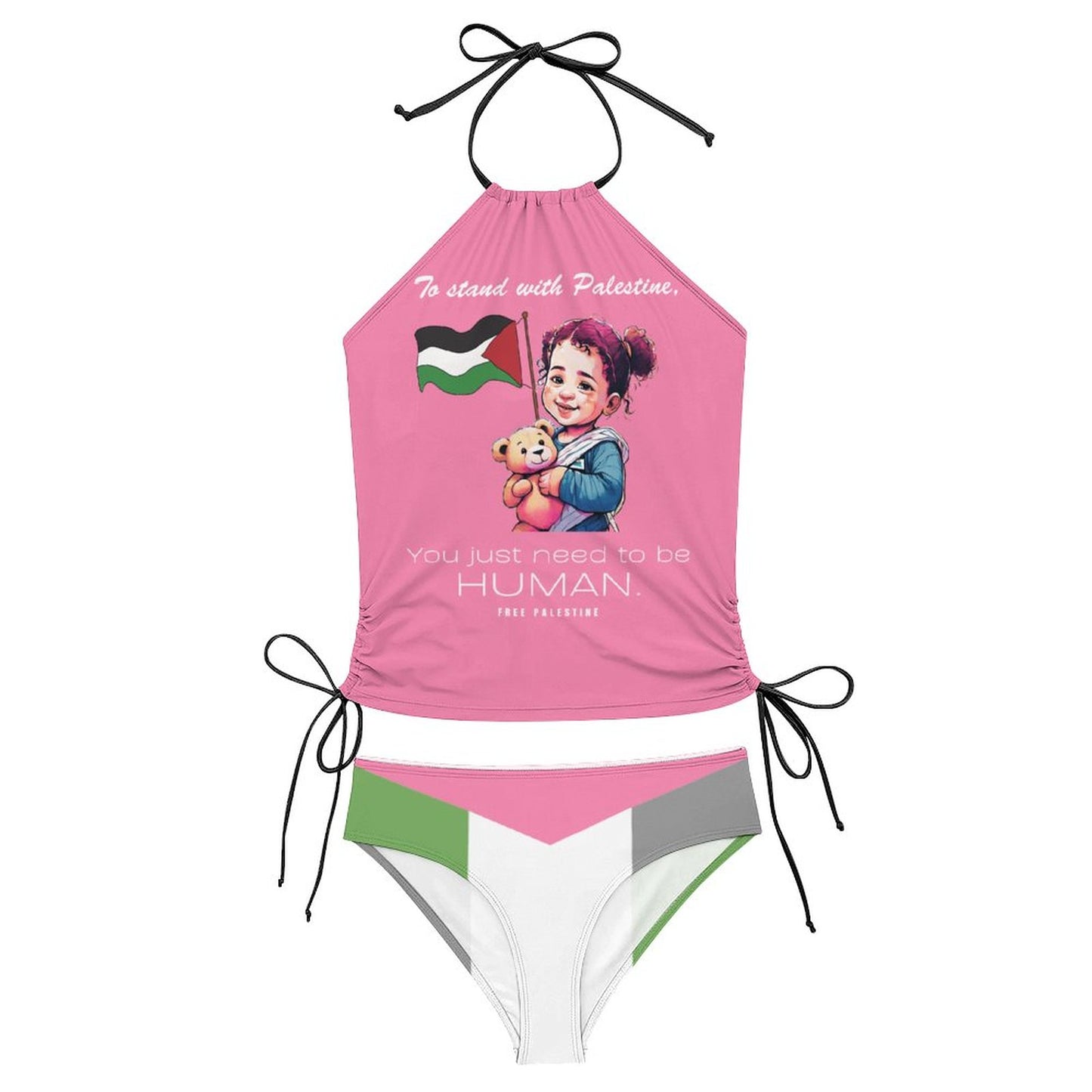To Be Human - 2pc Tankini Swimsuit