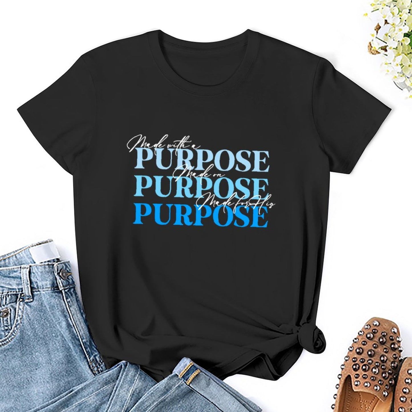 Minimalist on Purpose - Women's 100% Cotton Tee
