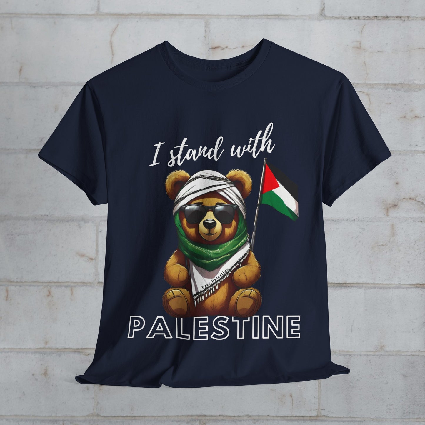 Teddy Palestine - Unisex Cotton Tee