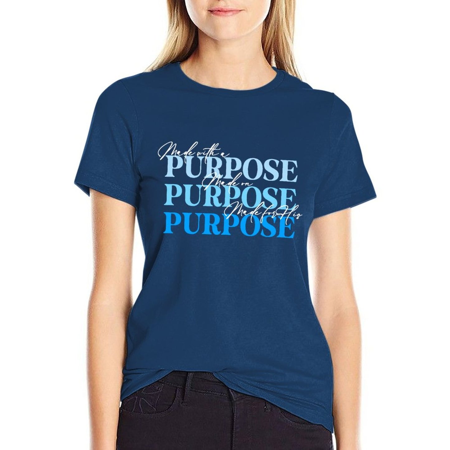 Minimalist on Purpose - Women's 100% Cotton Tee