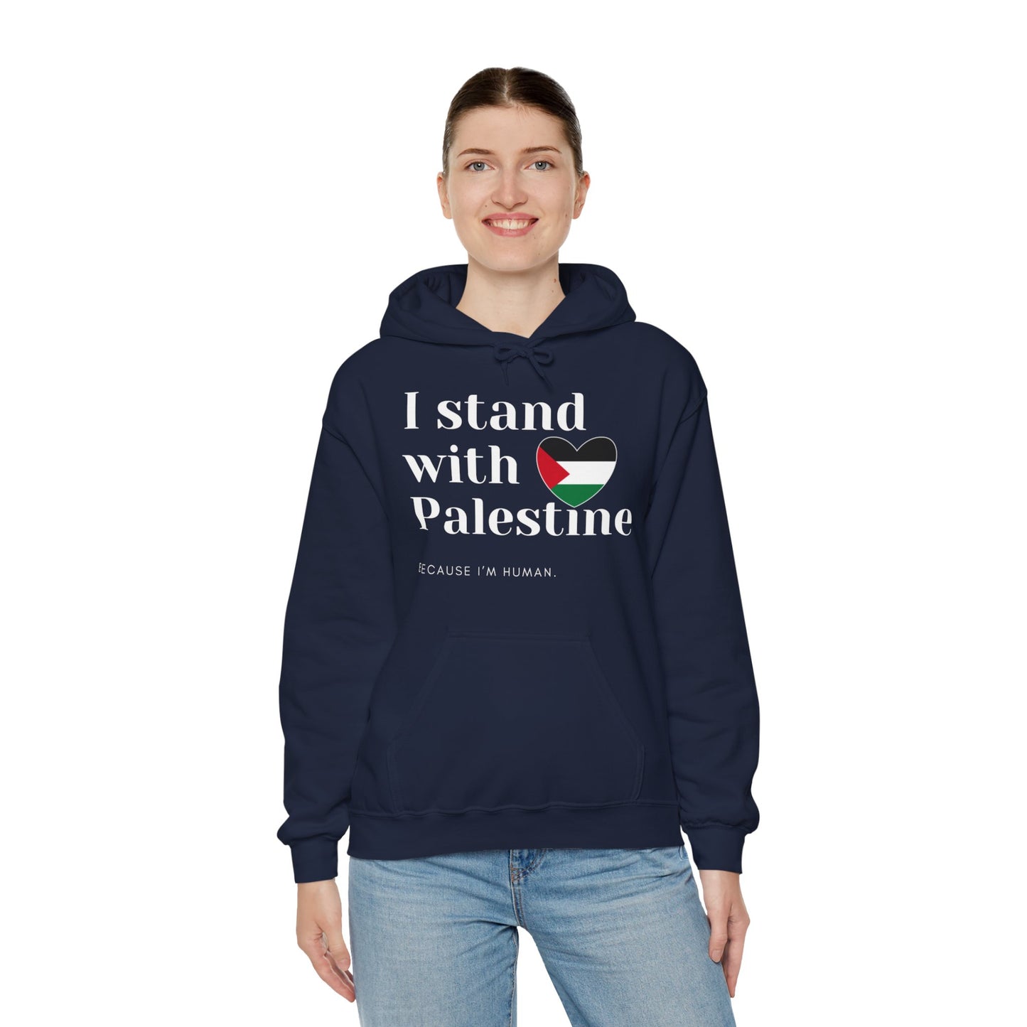 Because I'm Human - Unisex Hooded Sweatshirt