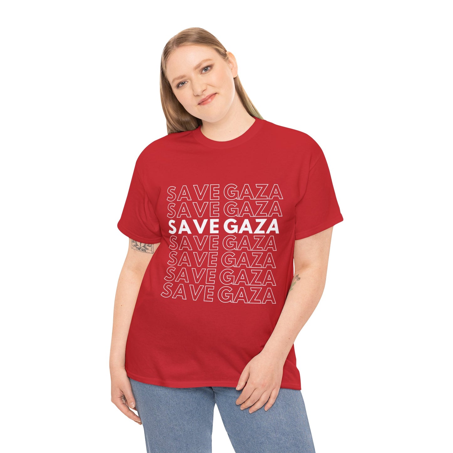 Save Gaza - Unisex Cotton Tee