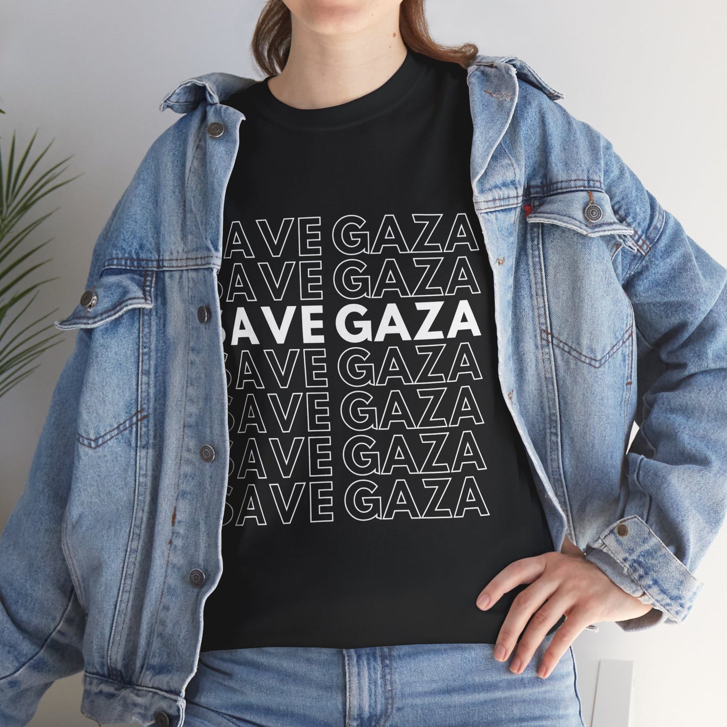 Save Gaza - Unisex Cotton Tee