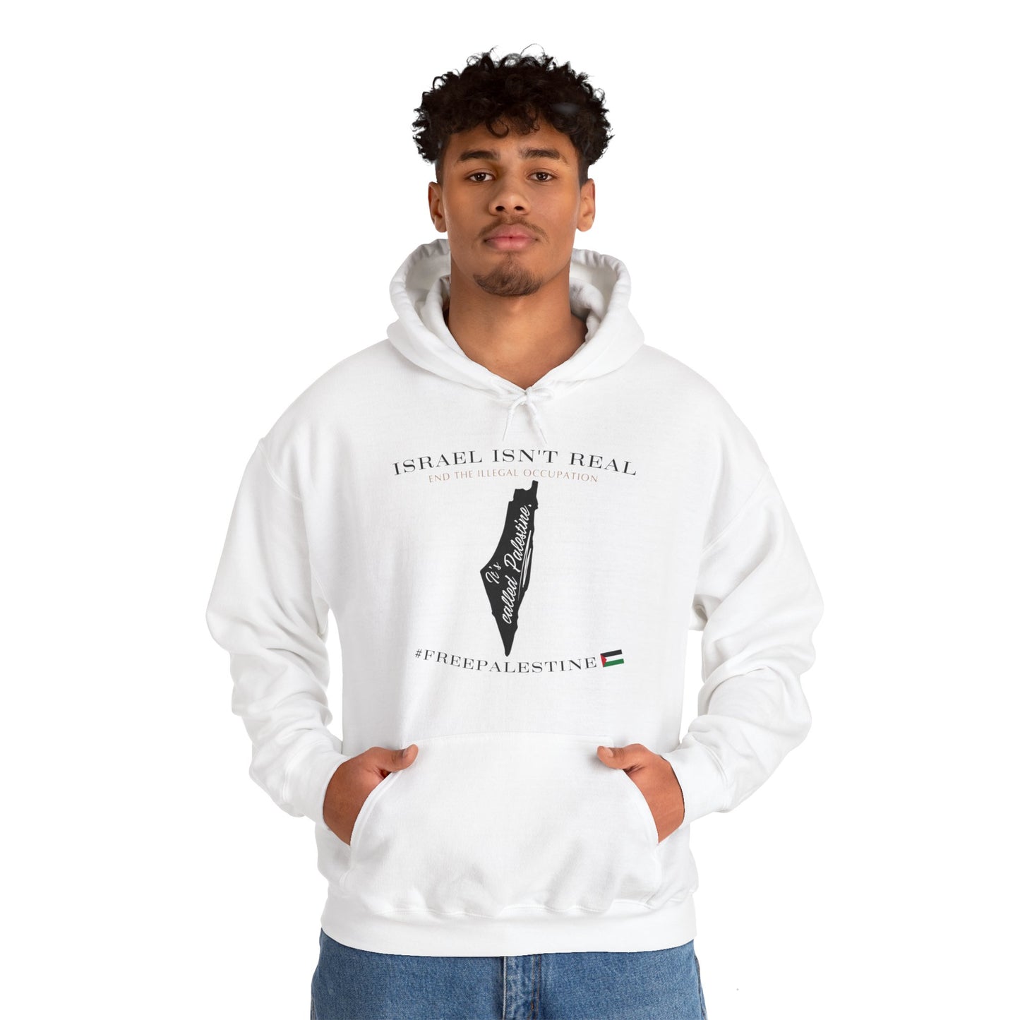 It's Called Palestine - Unisex Hooded Sweatshirt