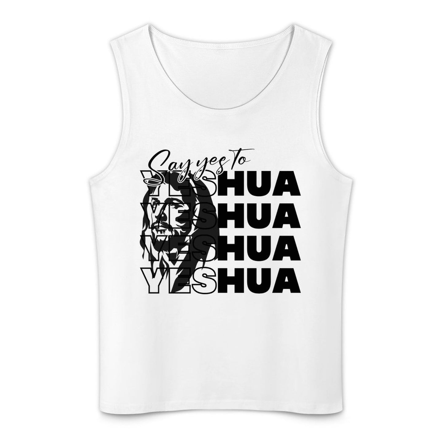 Say Yeshua - Men's Cotton Tank Top