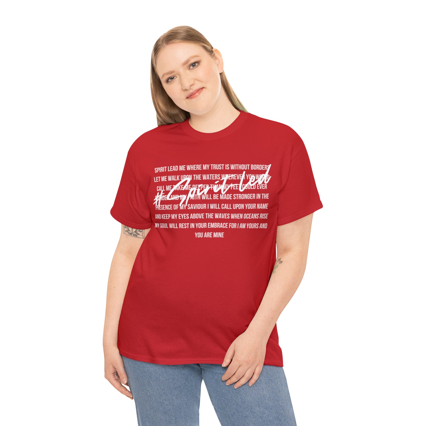 Spirit Lead Me - Heavy Cotton Tee (Unisex)