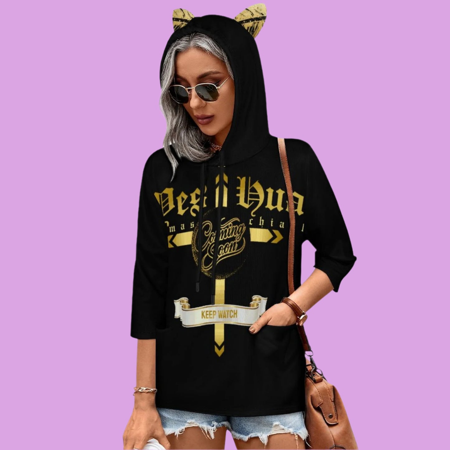 YESHUA, Coming Soon - Hooded Pullover DS004
