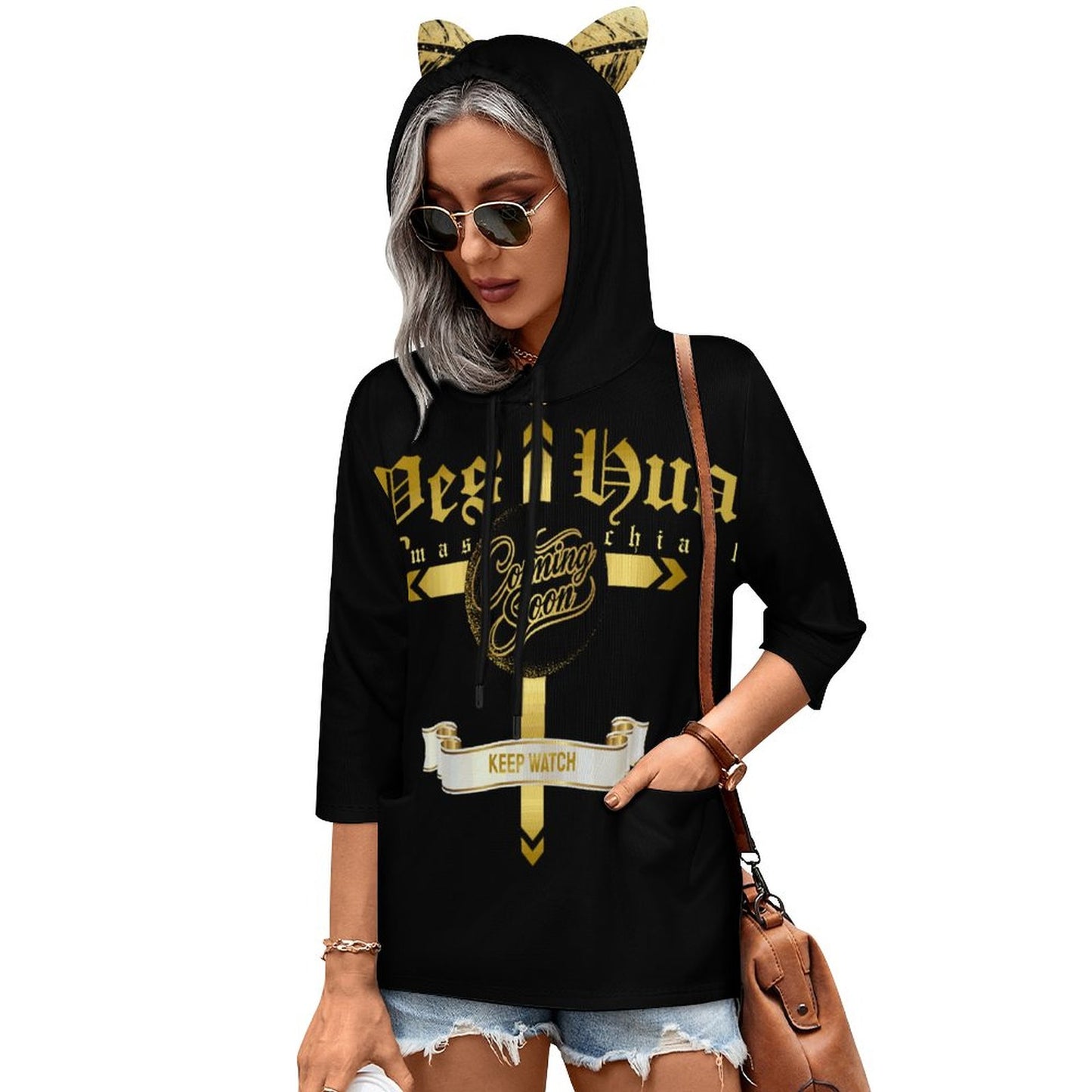 YESHUA, Coming Soon - Hooded Pullover DS004