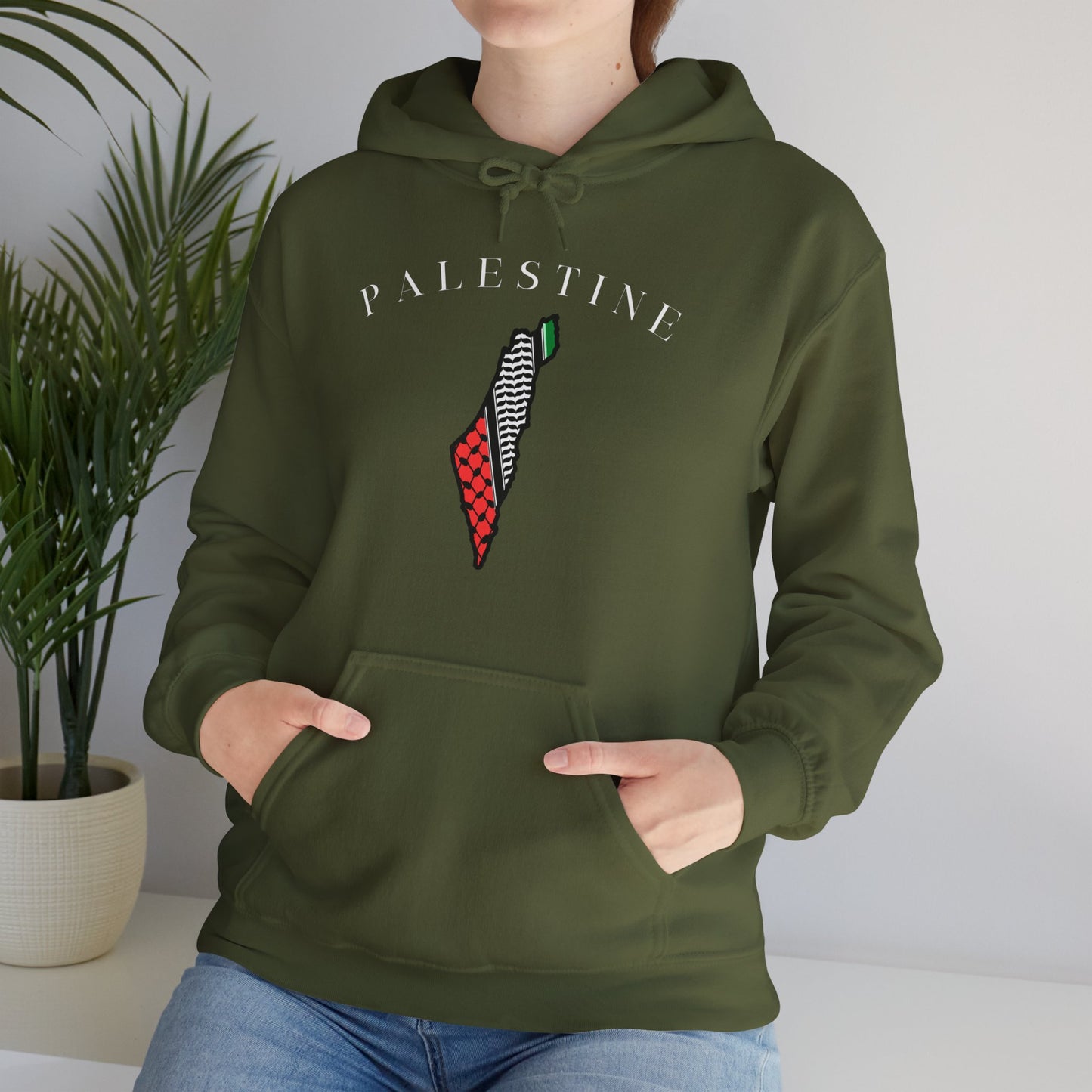 Palestine - Unisex Hooded Sweatshirt