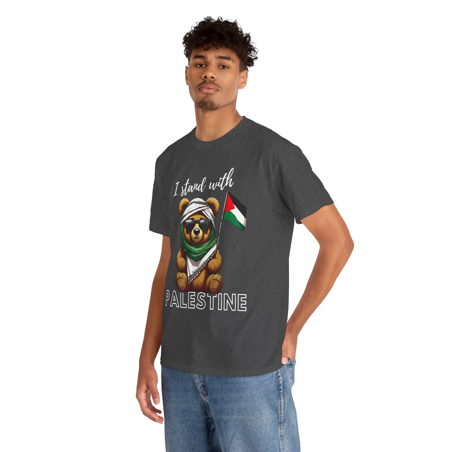 Teddy Palestine - Unisex Cotton Tee